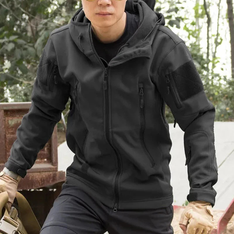 Conjunto Traje Militar Comander (Blindado e Resistente Contra o Frio e Rasgos!) + BRINDE: Cinto Tático