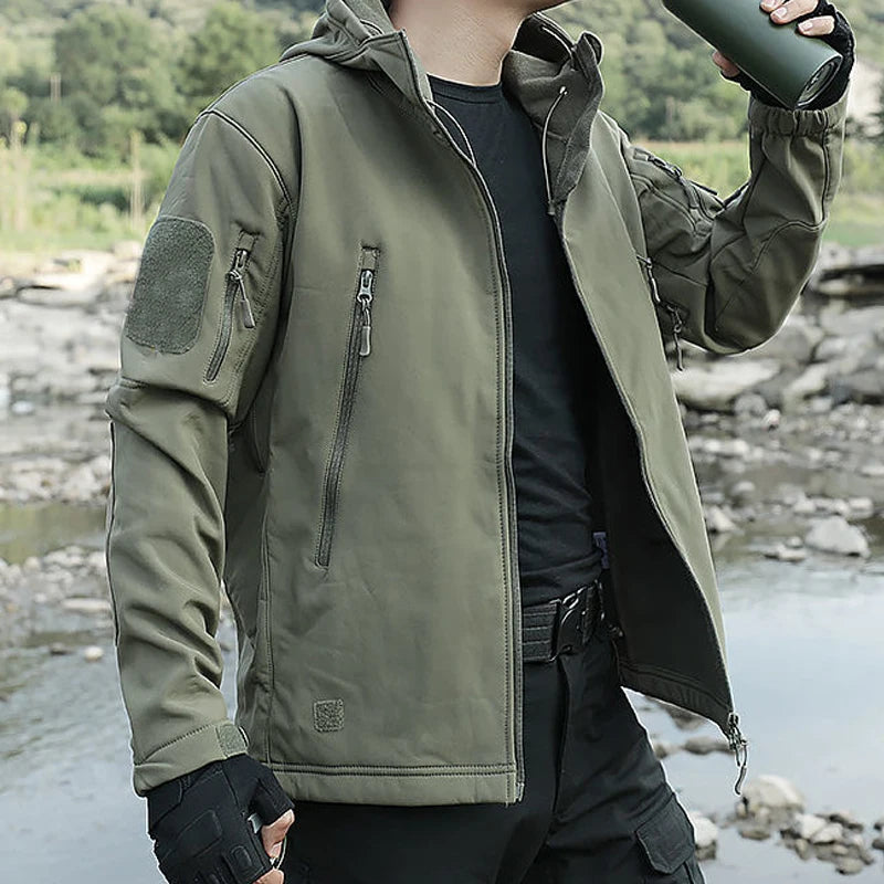 Conjunto Traje Militar Comander (Blindado e Resistente Contra o Frio e Rasgos!) + BRINDE: Cinto Tático