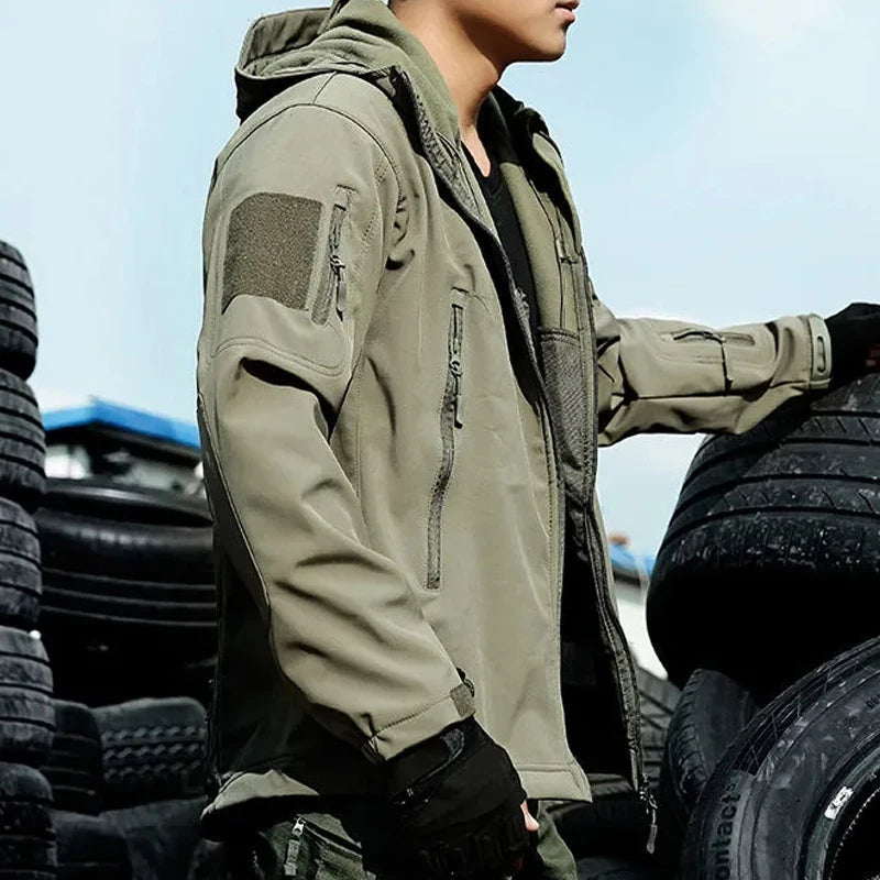 Conjunto Traje Militar Comander (Blindado e Resistente Contra o Frio e Rasgos!) + BRINDE: Cinto Tático