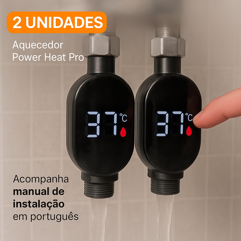 Aquecedor de Torneira Max Potente e Compacto (PROMOÇÃO DE INVERNO)