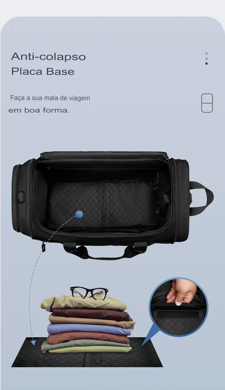 Bolsa de Viagem Pro  Grande Capacidade