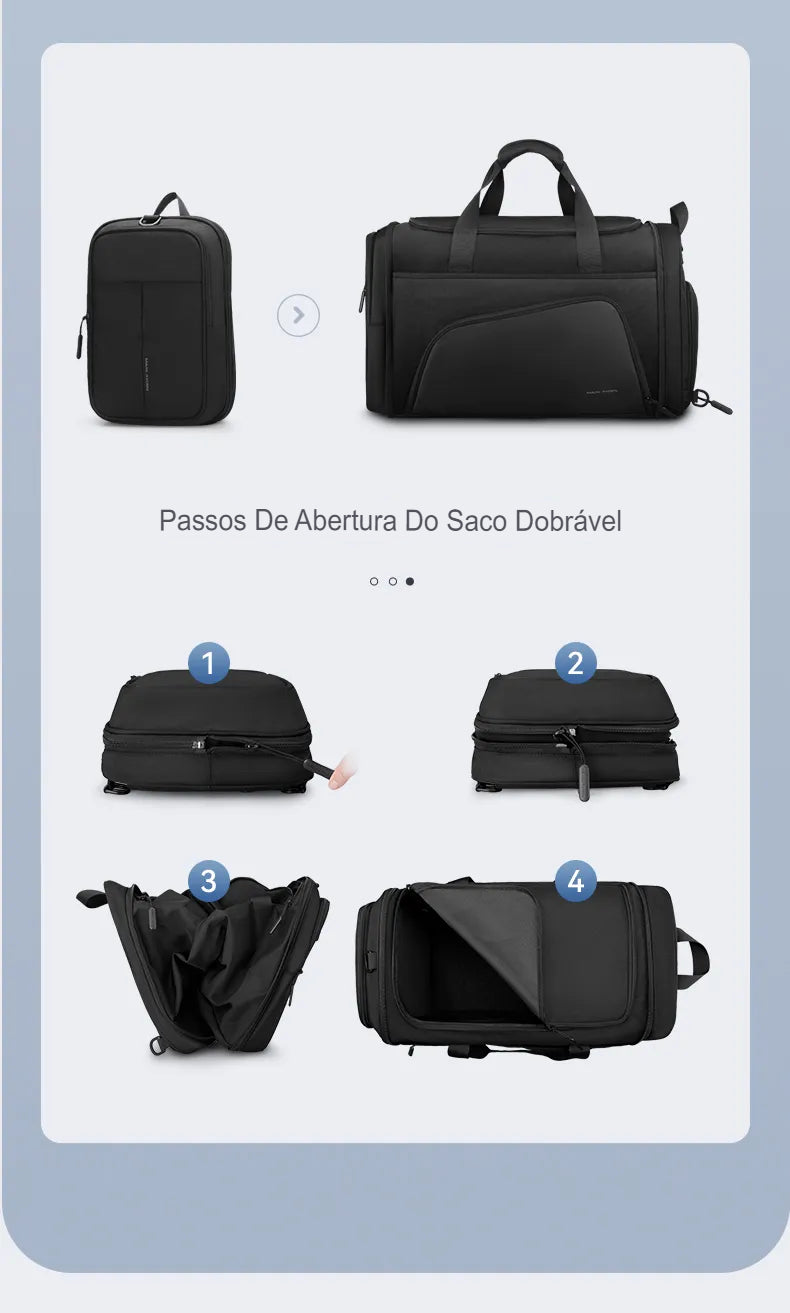 Bolsa de Viagem Pro  Grande Capacidade