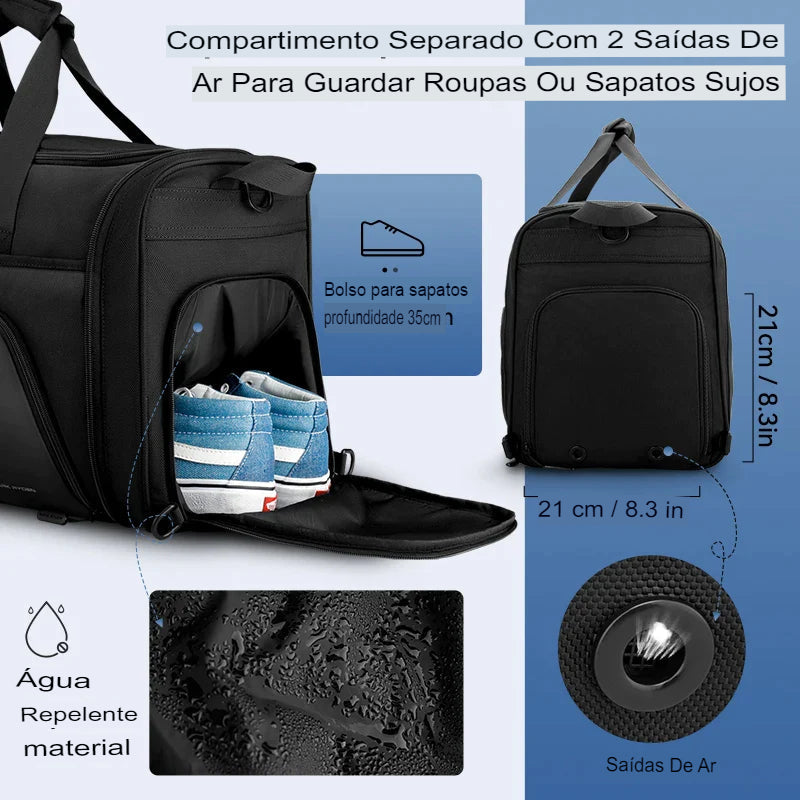 Bolsa de Viagem Pro  Grande Capacidade