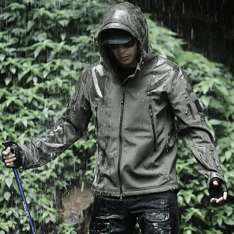 Conjunto Traje Militar Comander (Blindado e Resistente Contra o Frio e Rasgos!) + BRINDE: Cinto Tático