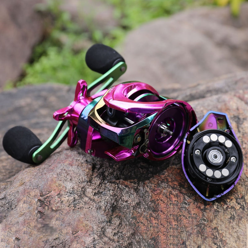 Carretilha Soulgayilang FADE 200R - 8Kg Drag - 12+1 Rolamentos - Recolhimento 7.2:1