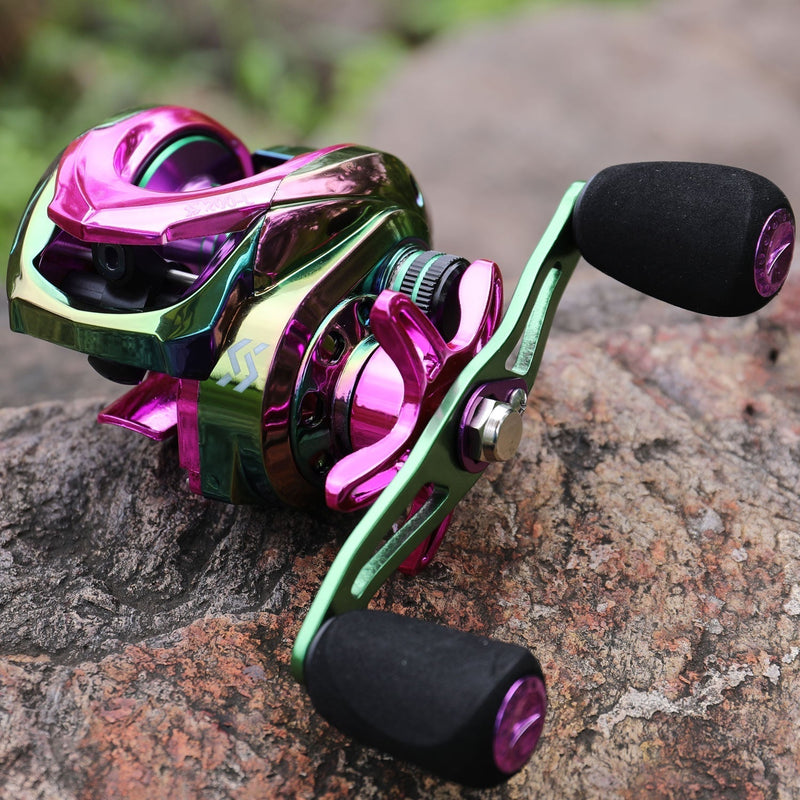 Carretilha Soulgayilang FADE 200R - 8Kg Drag - 12+1 Rolamentos - Recolhimento 7.2:1