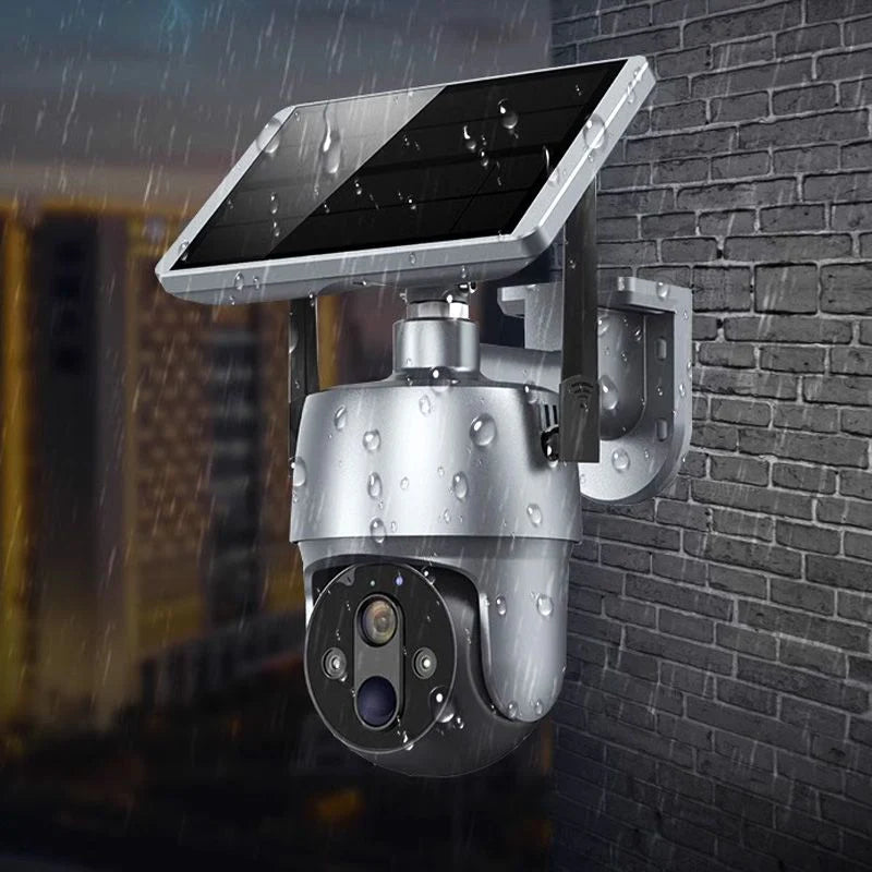 Câmera IntelliCam 360°® – Monitoramento Inteligente com Energia Solar
